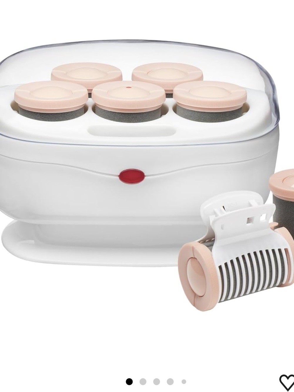 Conair Jumbo Hot Rollers, Medium to Long Hair, 5-Piece Soft Curls & Volume New